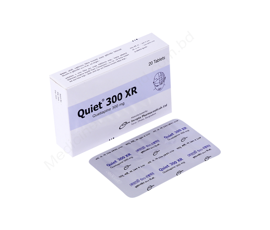 Quiet XR- Родовое QUETIAPINE FUMARATE- Incepta Pharma