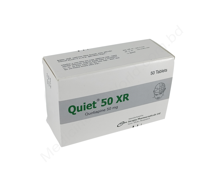 Quiet XR- Родовое QUETIAPINE FUMARATE- Incepta Pharma