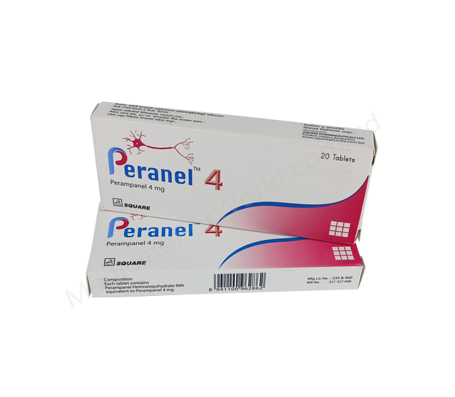 Peranel- Generic Perampanel- Square Pharma