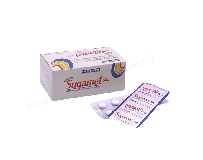 Sugamet XR- Родовое METFORMIN HYDROCHLORIDE- General Pharma