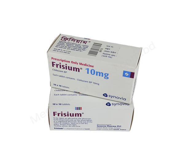 Frisium- Родовое Клобазам- Synovia Pharma
