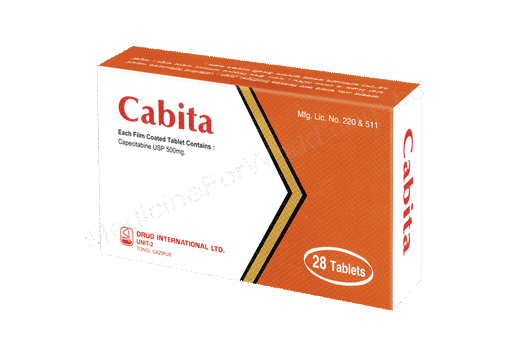 Cabita- Generic Capecitabine- Drug International Pharma