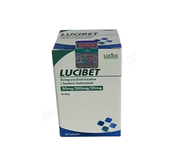Lucibet- 通用的 Bictegravir/ Emtricitabine / Tenofovir Alafenamide- Lucius Pharma