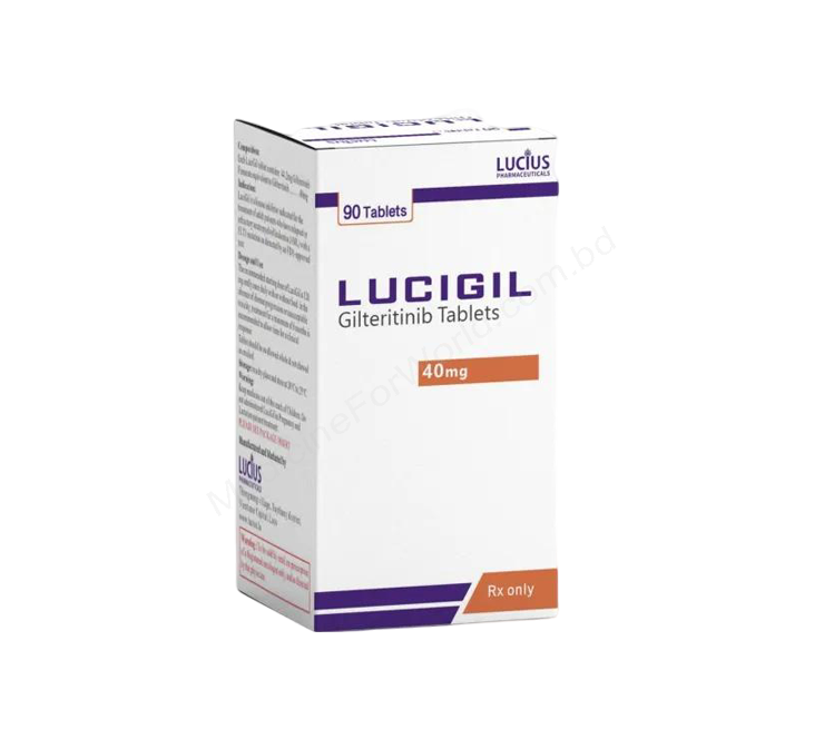 Lucigil- Родовое гилтеритиниб- Lucius Pharma