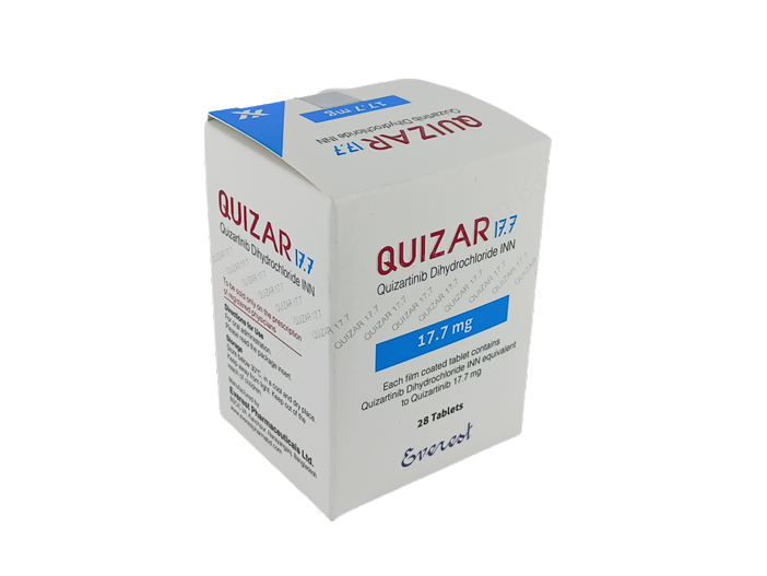 Quizar- Родовое Квизатиниб- Everest Pharma
