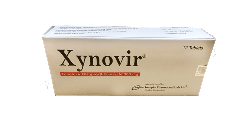 Xynovir- Родовое Тенофовира дизопроксила фумарат- Incepta Pharma