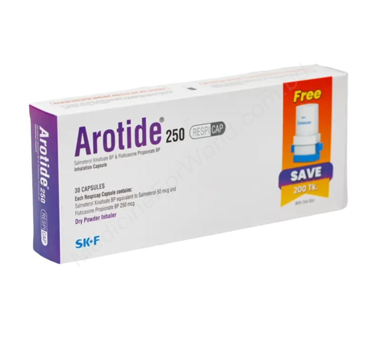 Arotide- Generic Salmeterol + Fluticasone Propionate- Eskayef pharma