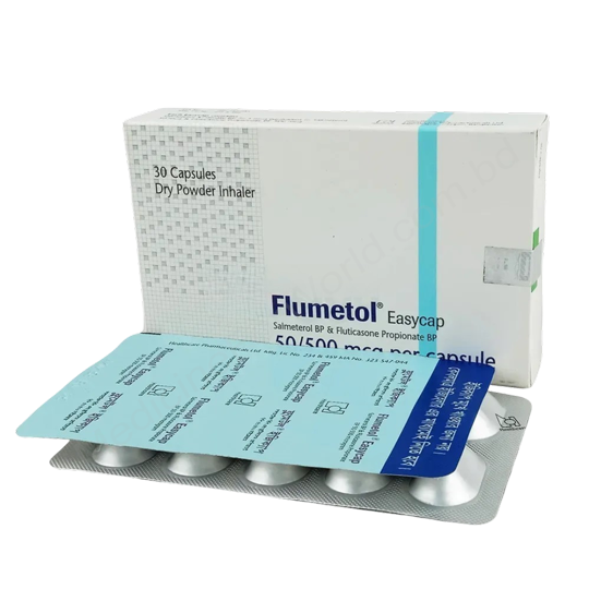 Flumetol- Родовое Salmeterol + Fluticasone Propionate- Healthcare pharma