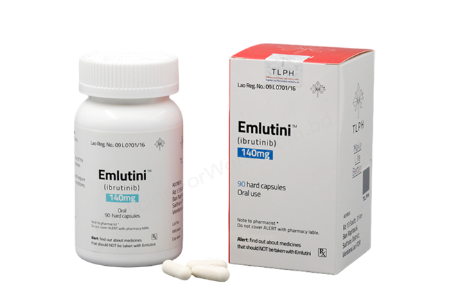 Emlutini- Родовое ибрутиниб- TLPH Pharma