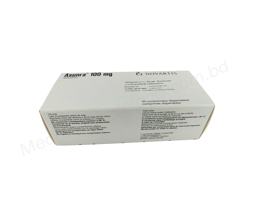 Asunra- Generic Deferasirox- Novartis Pharma
