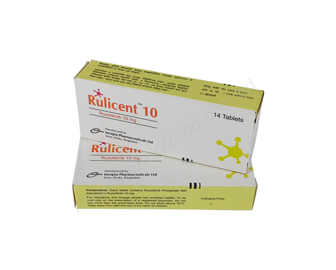 Rulicent- Generic Ruxolitinib- Incepta Pharma