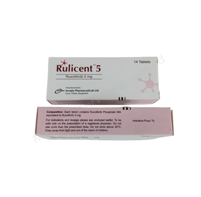 Rulicent- Generic Ruxolitinib- Incepta Pharma