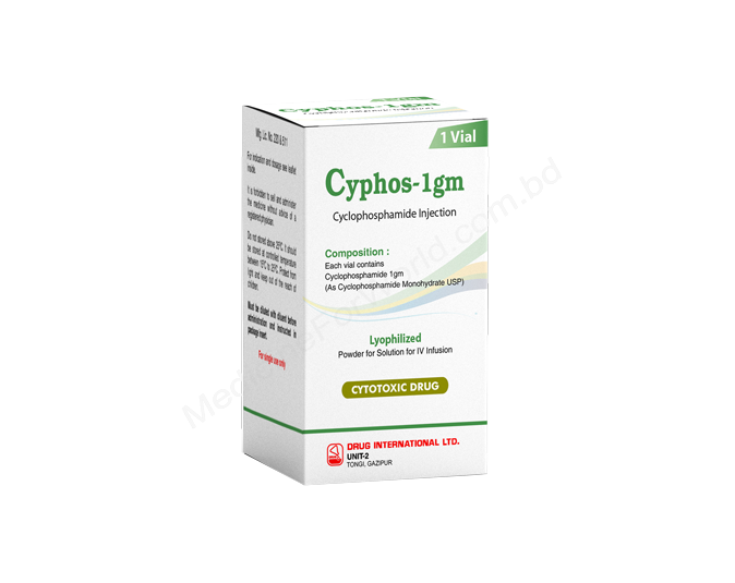 Cyphos- Generic Cyclophosphamide- Drug International Pharma