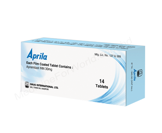 Aprila- Generic Apremilast- Drug International Pharma