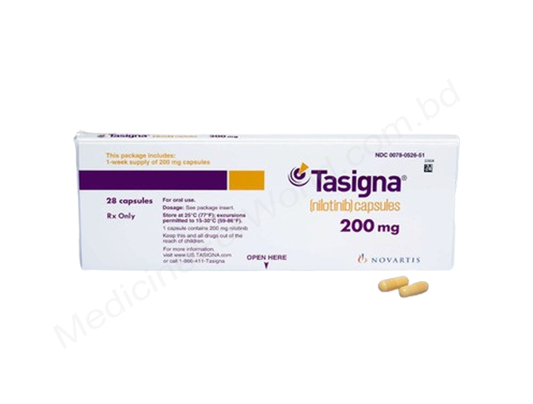 Tasigna- 通用的 尼洛替尼- Novartis Pharma