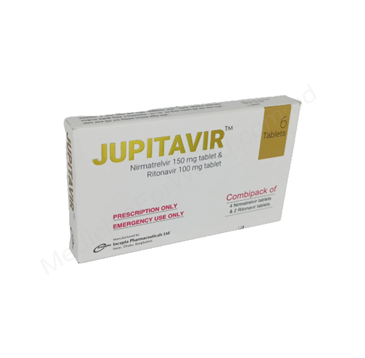 Jupitavir- Родовое Nirmatrelvir+Ритонавир- Incepta Pharma