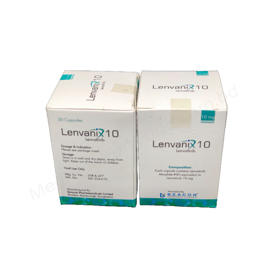 Lenvanix- Generic Lenvatinib- Beacon pharma
