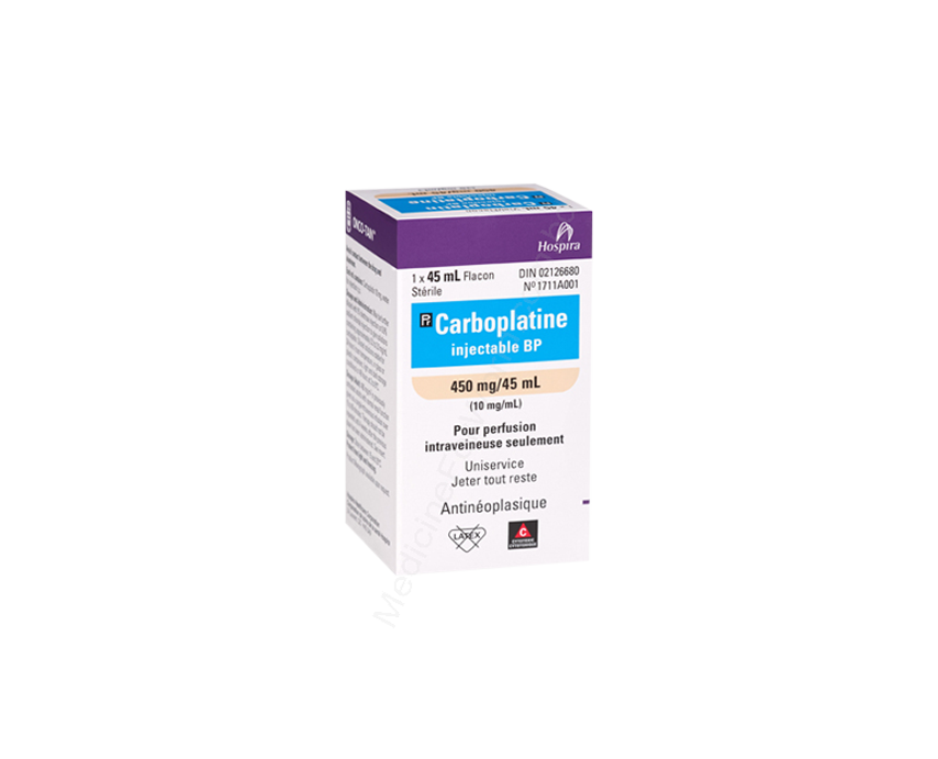 Carboplatine- 通用的 CARBOPLATIN- Hospira pharma