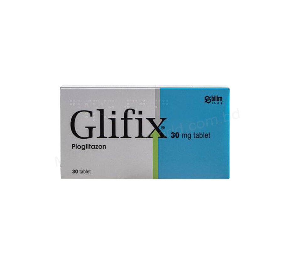 GLIFIX- Generic Pioglitazone- BILIM Pharma