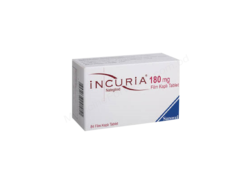 INCURIA- 通用的 NATEGLINIDE- Sanovel pharma