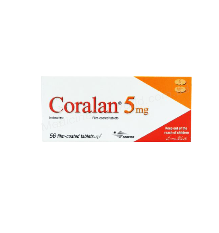 CORALAN- Родовое Ивабрадин- SERVIER Pharma