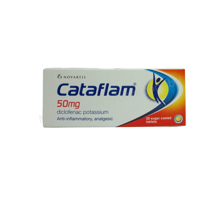 CATAFLAM- Родовое DICLOFENAC POTASSIUM- Novartis Pharma