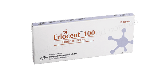 Erlocent- Generic Erlotinib- Incepta Pharma