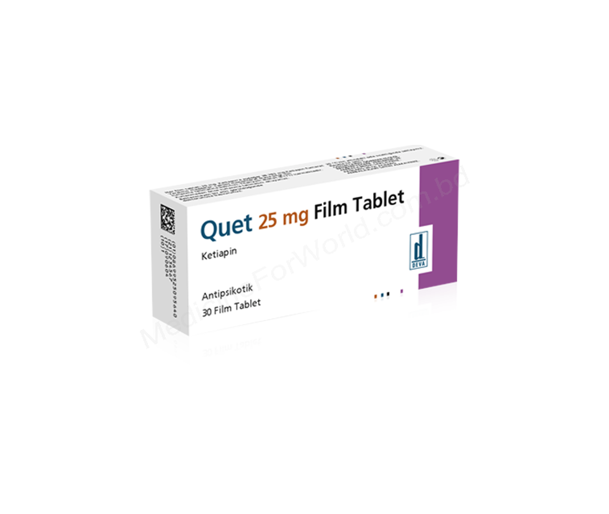QUET- Родовое QUETIAPINE FUMARATE- Deva Pharma