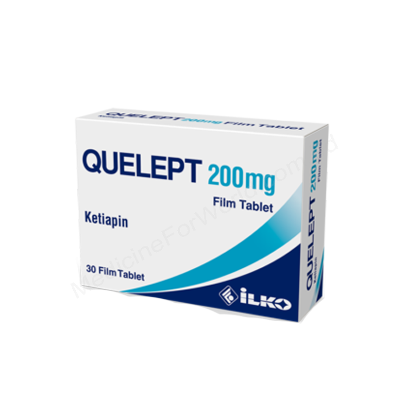 QUELEPT- Родовое QUETIAPINE FUMARATE- ILKO Pharma