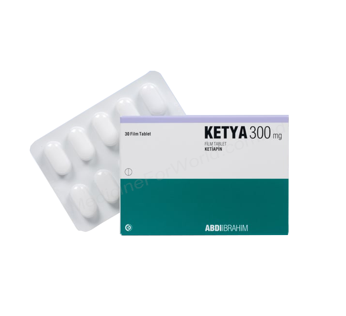 KETYA- Родовое QUETIAPINE FUMARATE- ABDI IBRAHIM Pharma