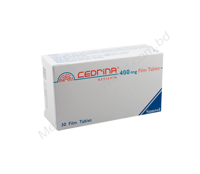 CEDRINA- Родовое QUETIAPINE FUMARATE- Sanovel pharma