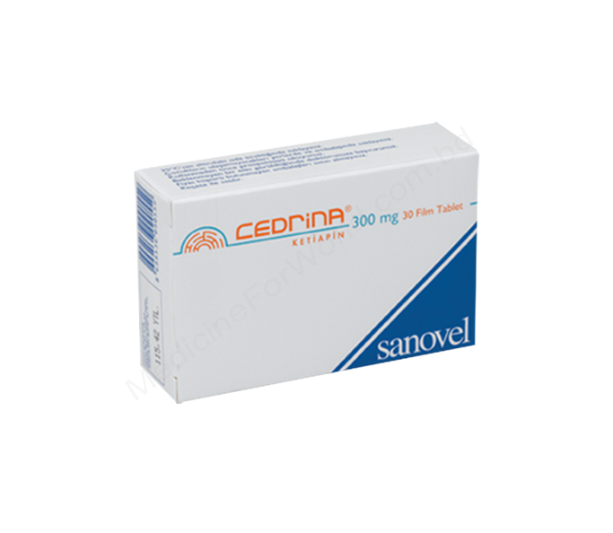 CEDRINA- Родовое QUETIAPINE FUMARATE- Sanovel pharma
