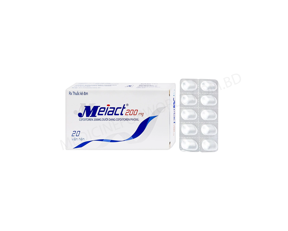 MEIACT- 通用的 CEFDITOREN PIVOXIL- ABDI IBRAHIM Pharma