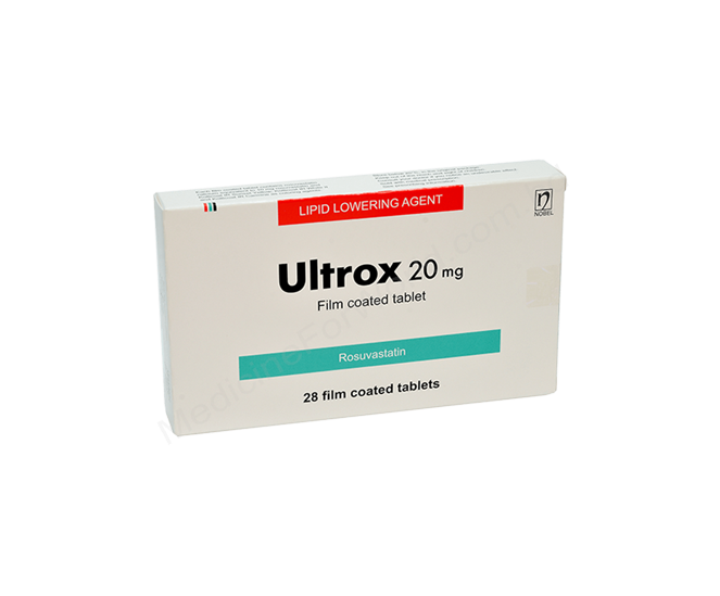 ULTROX- Родовое Розувастатин- Nobel pharma