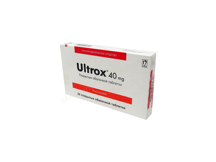 ULTROX- Родовое Розувастатин- Nobel pharma
