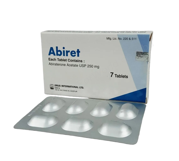 Abiret- Родовое Абиратерон ацетат- Drug International Pharma