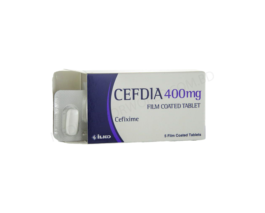 CEFDIA- Generic CEFIXIME- ILKO Pharma