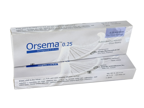 Orsema- Generic Semaglutide- Incepta Pharma
