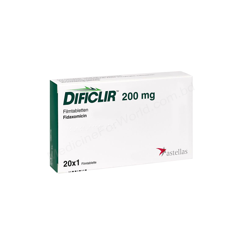 Dificlir- 通用的 Fidaxomicin- Astellas Pharma
