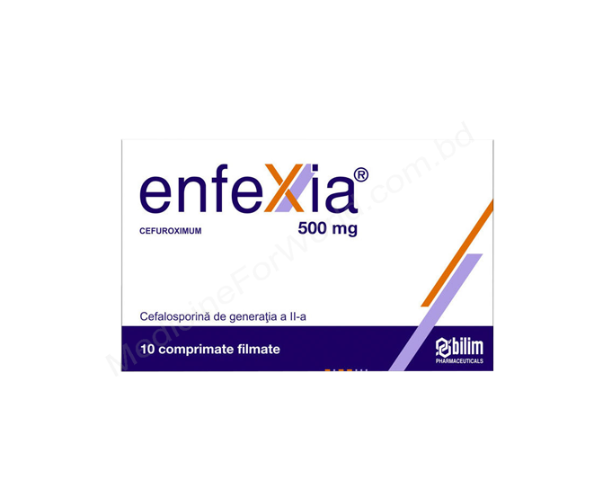 ENFEXIA- Родовое CEFUROXIME AXETIL- BILIM Pharma