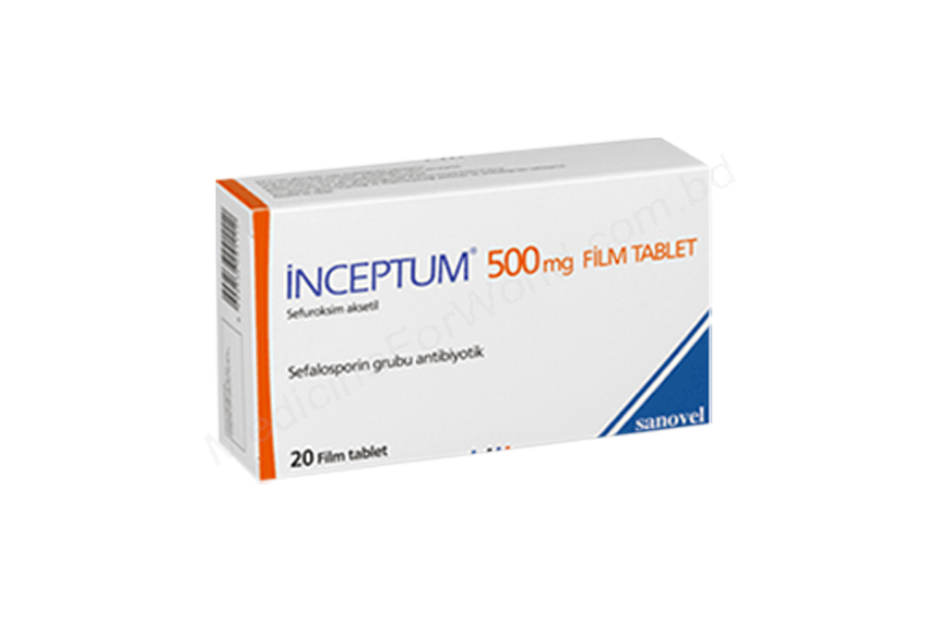 INCEPTUM- Родовое CEFUROXIME AXETIL- Sanovel pharma