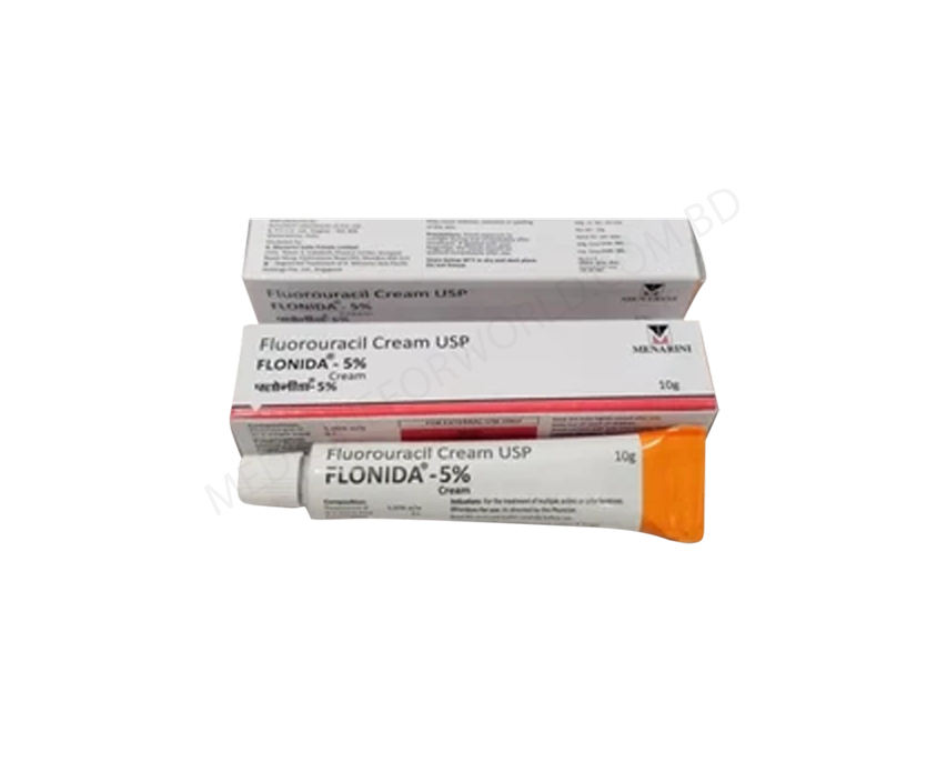 Flonida Cream- Generic Fluorouracil- Menarini Pharma