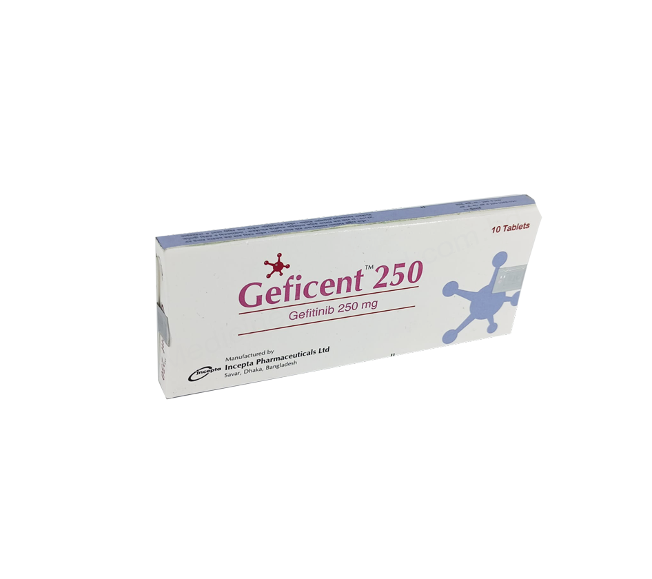 Geficent- Generic Gefitinib- Incepta Pharma