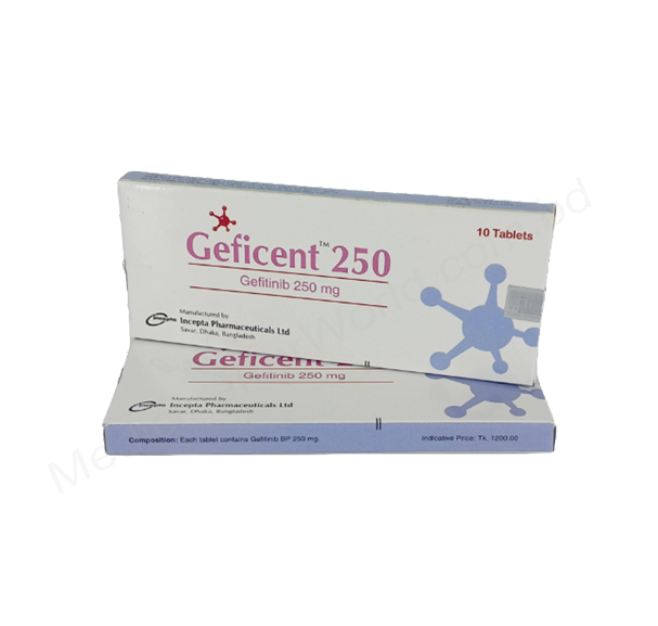 Geficent- Generic Gefitinib- Incepta Pharma