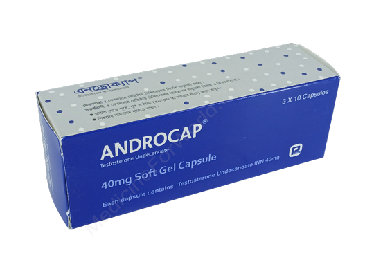 Androcap- Generic Testosterone Undecanoate- Renata Pharma