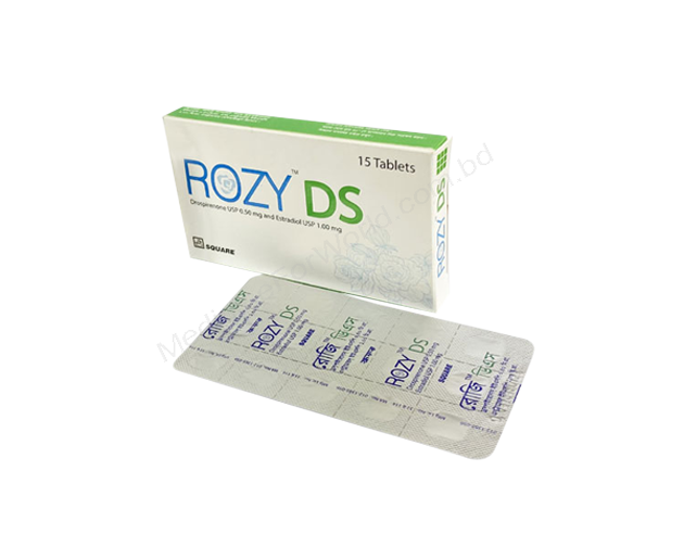 Rozy DS- Родовое Drospirenone + Estradiol- Square Pharma