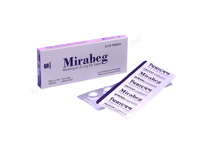 Mirabeg- Generic Mirabegron- General Pharma